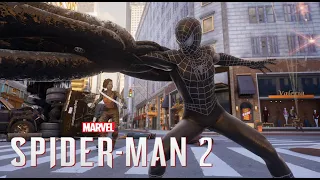 Bully Maguire Black Suit Spiderman With Agressive Dialogue is Satisfying - Marvel's Spiderman 2