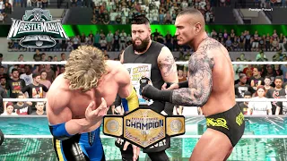 Wrestlemania 40 - Logan Paul Vs Randy Orton Vs Kevin Owens For The United States Championship!