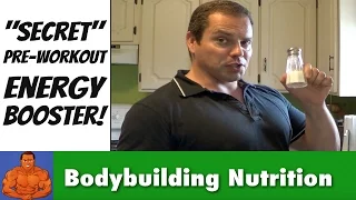 My "SECRET" Pre-Workout Supplement for Crazy Muscle Pumps!