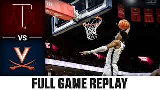 Texas A&M vs. Virginia Full Game Replay | 2023-24 ACC Men’s Basketball