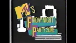 MTV Friday Night Party Zone Vidcheck (11/21/1986)