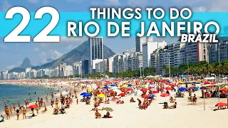 Best Things To Do in Rio De Janeiro Brazil 2023 4K