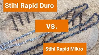 Stihl Rapid Duro vs. Stihl Rapid Mikro, Ms 462, @jpforest8882