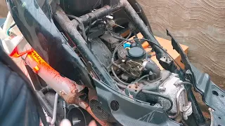 Peugeot Vclic 50cc Checking Spark & Compression Part 2