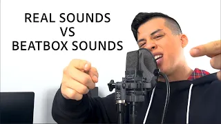 Real Sounds Vs Beatbox Sounds