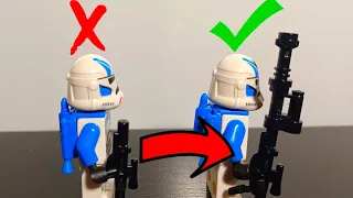 HOW TO FIX YOUR CLONE'S WEAPONS!!!