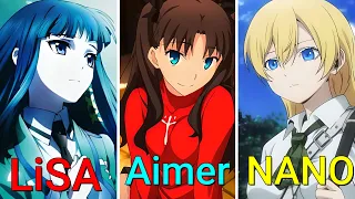 LiSA x Aimer x NANO Mashup - [Fate UBW OP 2 x Irregular at Magic high school OP 1 x Btooom OP]