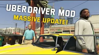 I Became an Uber Driver in GTA 5 (GTA 5 mods) with massive update!