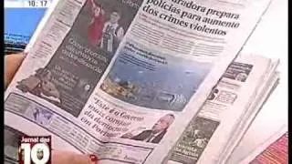 Revista de Imprensa  SIC Notícias - Jornal das 10 (15 de Janeiro de 2012)