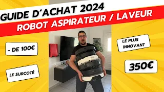 Guide d'Achat 2024  Les Meilleurs Robots Aspirateurs et Aspirateurs Laveurs : conseils, avis