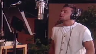 Luis Miguel Recording "Come Fly With Me" duet with Frank Sinatra
