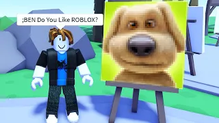 Roblox STARVING ARTIST Funny  Moments TROLLING(Talking BEN)