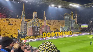 Dortmunder Ultras Choreografie BVB vs Eintracht Frankfurt 14.02.20 Westfalenstadion