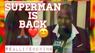 ADONIS “SUPERMAN” STEVENSON HAS HIS FIRST TV INTERVIEW AFTER BRAIN SURGERY | WANTS TO BE A TRAINER