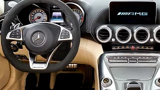 AMG GT C Roadster INTERIOR 2017 New Mercedes AMG GT INTERIOR Convertible CARJAM TV