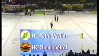 Vsetin - Litvinov 2-1 1996 Finale