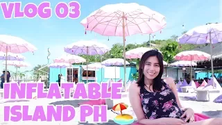 VLOG 03: INFLATABLE ISLAND PH! BIGGEST FLOATING PLAYGROUND IN ASIA! PHILIPPINES