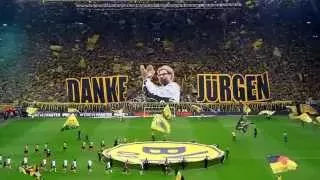 BVB Borussia Dortmund - Werder Bremen 23.05.2015 Choreo Westfalenstadion Jürgen Klopp Abschied