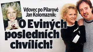 Vdovec po Pilarové Jan Kolomazník: Pravda o jejich životě i posledních chvílích!
