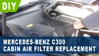 Mercedes-Benz C300 Cabin Air Filter Replacement ( 2015 2016 2017 2018 2019 2020 2021 2022 )