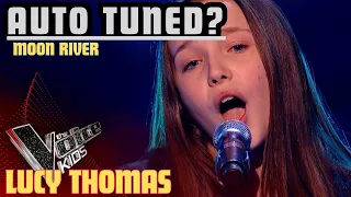 AUTO TUNED? Lucy Performs ‘Moon River’: Blinds 3 | The Voice Kids UK 2018