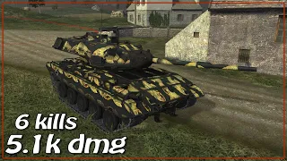 M41D • 6 frags • 5.1k dmg • WoT Blitz