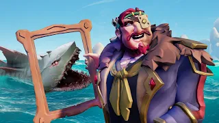 The Hunt For The RARE Shrouded Ghost Megalodon In Sea Of Thieves