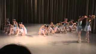 Anastasia Souhami in Dance "Birds" in school concert. Vaganova Academy. Teacher G. P. Bashlovkina