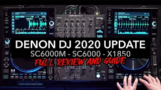 Denon DJ SC6000, SC6000M & X1850 Full Demo and Review