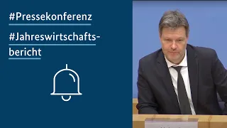 Pressestatement von Bundesminister Robert Habeck zum Jahreswirtschaftsbericht 2022