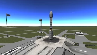 KSP 1.0 Реплика Протон-М