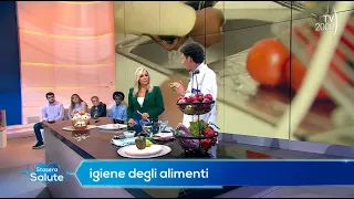 Stasera Salute (TV2000) - Come igienizzare gli alimenti e consumarli in modo sicuro