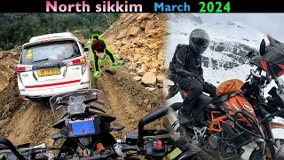 North Sikkim Road Condition 2024 😥😥| Lachen, Gurudongmar , NH10 road update