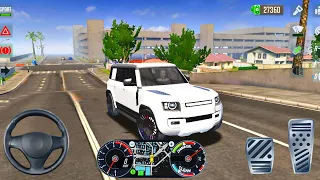 Taxi Sim 2022 🚕⚪ Gameplay 387 - Drive Range Rover Defender 4X4 In Los Angeles √- Star Simulator