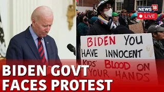 Pro Palestine Protest LIVE | Pro-Palestine Protest By Students Across Against Joe Biden LIVE | N18L