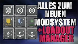 ALLE INFOS zum LOADOUT MANAGER + ZU DEN RÜSTUNGS LADUNGEN (NEUE MODS)[Destiny 2][deutsch][Lightfall]