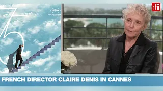 French director Claire Denis in Cannes