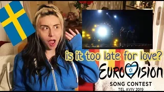 John Lundvik - Too Late For Love | Sweden | Eurovision 2019 | REACTION