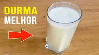 Durma Melhor! Vitamina Contra Ansiedade e Estresse - Receita Rápida e Gostosa!