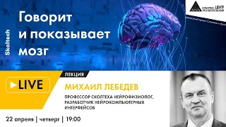 Лекция Михаила Лебедева "Говорит и показывает мозг" в рамках проекта "Сколтех в Архэ"