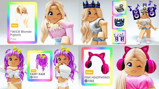 30+ FREE NEW HAIR & ITEMS YOU CAN GET NOW 😲🤗 (Roblox)