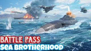 Modern Warships : Battle Pass Sea Brotherhood #modernwarships #mwcreator #mwpartner #artstormllc