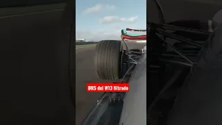 Así funciona el DRS de W13 de Mercedes de f1 2022, con Lewis Hamilton a bordo.