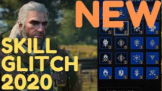 THE WITCHER 3 SKILL GLITCH 2020 EASY AND QUICK ( UNLOCK ALL SIGN INSTANTLY )