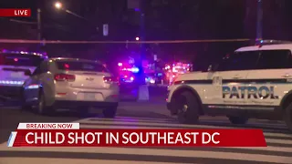 DC police: Young child in ‘grave condition’ after being shot in Southeast