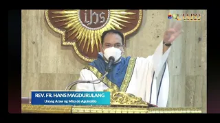 Fr. Hans Magdurulang Reflection Dec 16, 2022 (Unang  Araw ng Simbang Gabi)