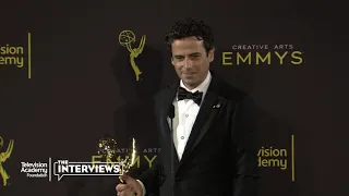 Emmy Winner Luke Kirby ("The Marvelous Mrs. Maisel") in the 2019 Creative Arts Emmys Press Room