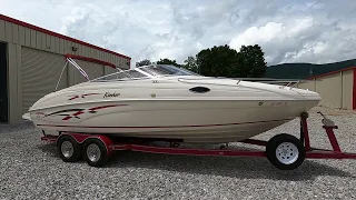 1999 Rinker 232 Captiva Cuddy Cabin For Sale near Norris Lake TN - SOLD!