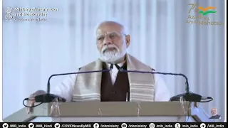 PM Modi dedicates to the nation, important rail sector projects in Raigarh, Chhattisgarh