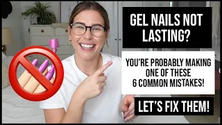 How to STOP Gel Nails Peeling Off - The Top 6 Reasons Why & How to Fix Them! | xameliax